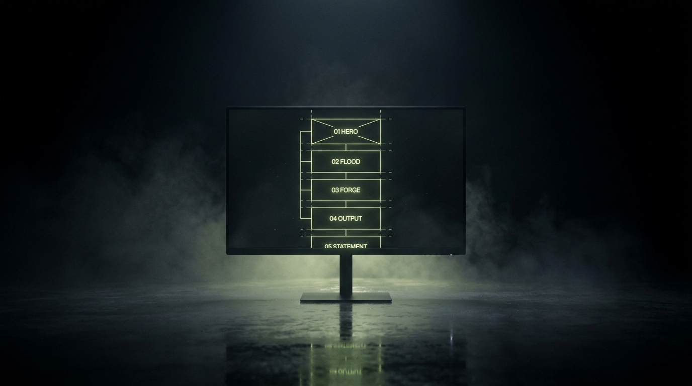 process · wireframe